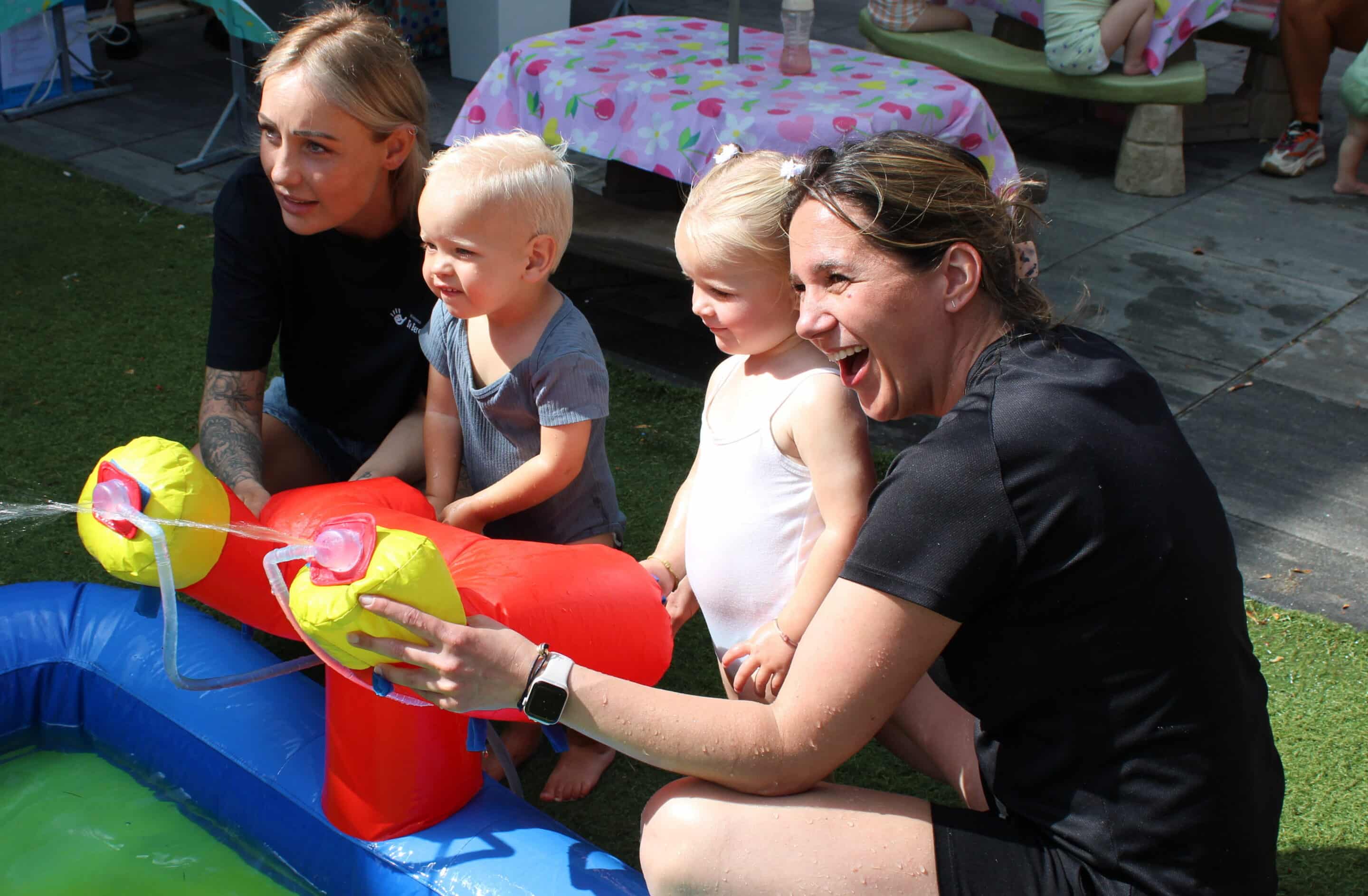Juffendag op het kinderdagverblijf